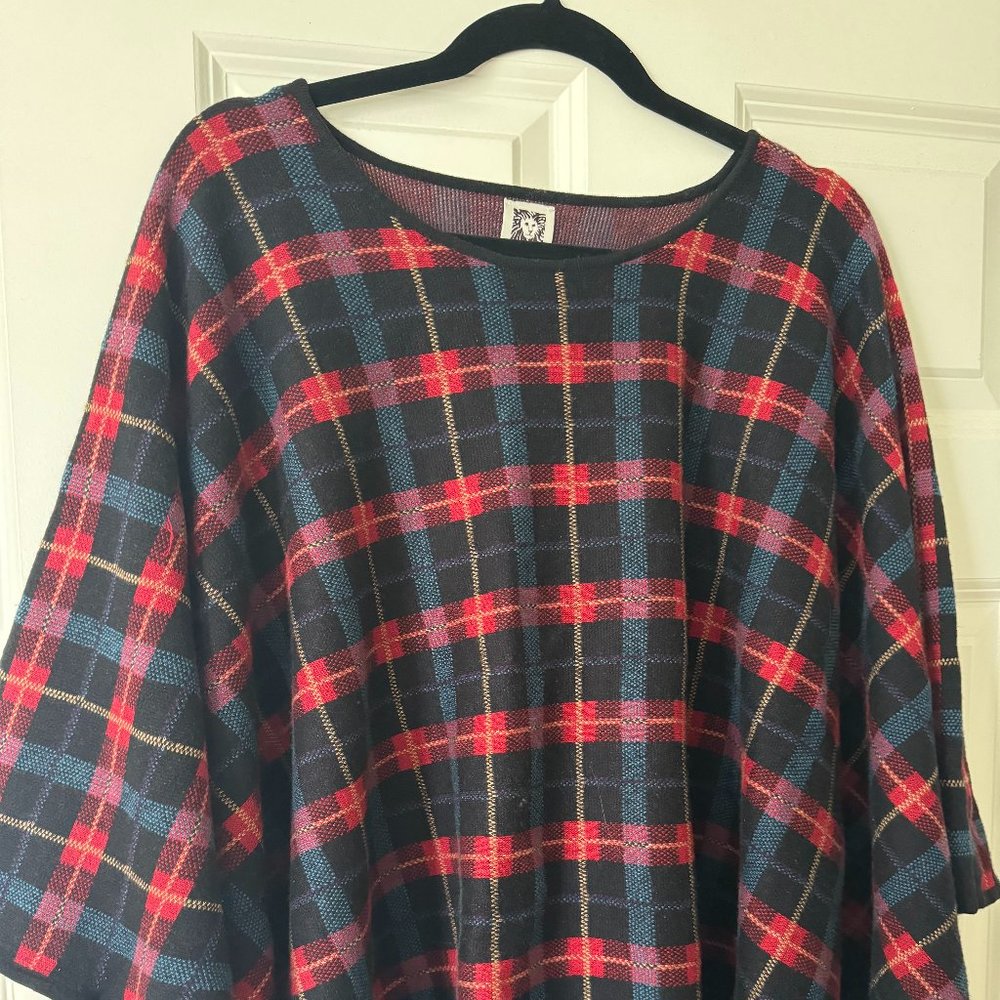 Anne Klein 2X poncho